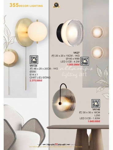 CATALOGUE 355 DECOR LIGHTING 2026