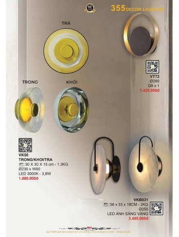 CATALOGUE 355 DECOR LIGHTING 2026