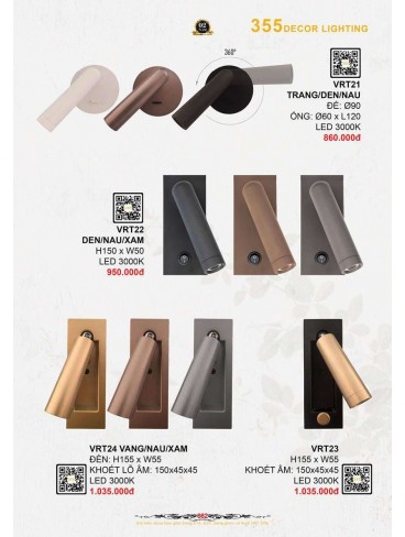 CATALOGUE 355 DECOR LIGHTING 2025