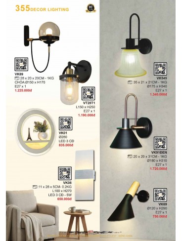 CATALOGUE 355 DECOR LIGHTING 2026