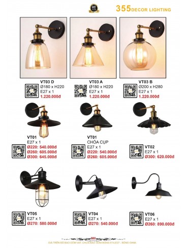CATALOGUE 355 DECOR LIGHTING 2026