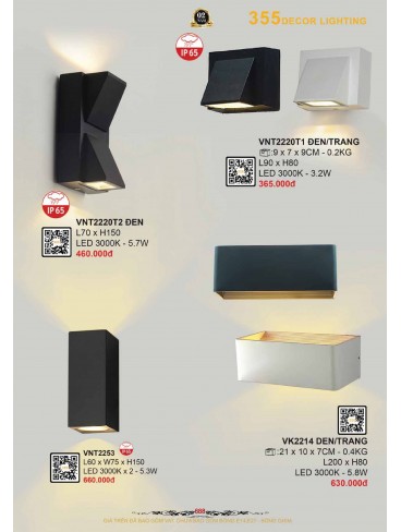 CATALOGUE 355 DECOR LIGHTING 2026