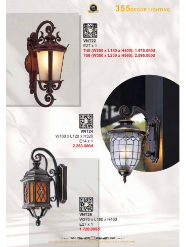 CATALOGUE 355 DECOR LIGHTING 2026