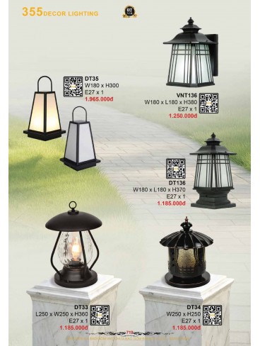 CATALOGUE 355 DECOR LIGHTING 2026