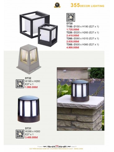 CATALOGUE 355 DECOR LIGHTING 2026