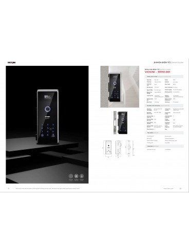 CATALOGUE KHÓA VICKINI 2023 - 2024