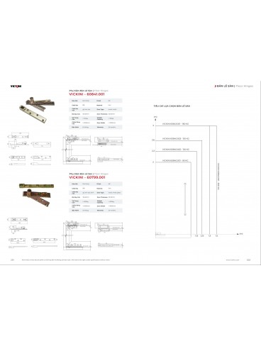 CATALOGUE KHÓA VICKINI 2023 - 2024