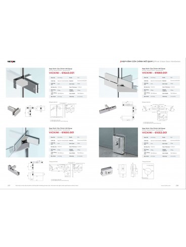 CATALOGUE KHÓA VICKINI 2023 - 2024
