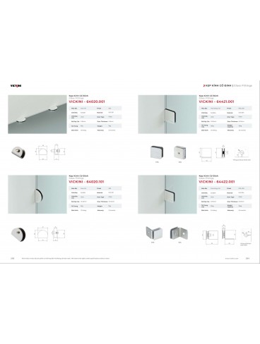 CATALOGUE KHÓA VICKINI 2023 - 2024