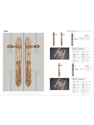CATALOGUE KHÓA VICKINI 2023 - 2024