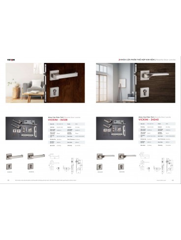 CATALOGUE KHÓA VICKINI 2023 - 2024