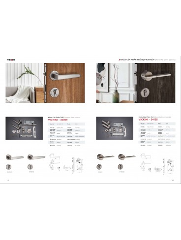 CATALOGUE KHÓA VICKINI 2023 - 2024