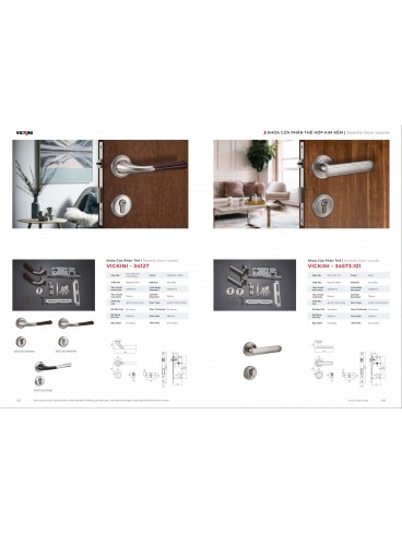 CATALOGUE KHÓA VICKINI 2023 - 2024