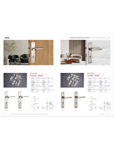 CATALOGUE KHÓA VICKINI 2023 - 2024