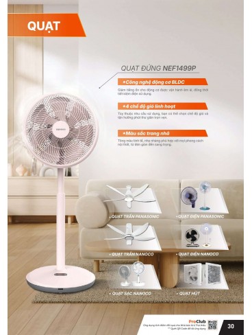 CATALOGUE THIẾT BỊ ĐIỆN PANASONIC VÀ NANOCO THÁNG 07 - 2025