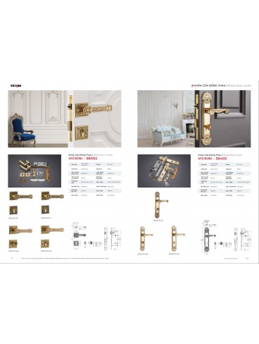 CATALOGUE KHÓA VICKINI 2023 - 2024