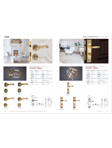 CATALOGUE KHÓA VICKINI 2023 - 2024