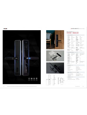 CATALOGUE KHÓA VICKINI 2023 - 2024