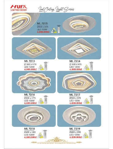 CATALOGUE HUFA LIGHTING DECOR 2025