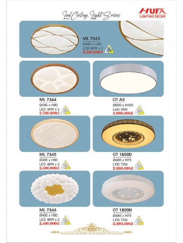 CATALOGUE HUFA LIGHTING DECOR 2025