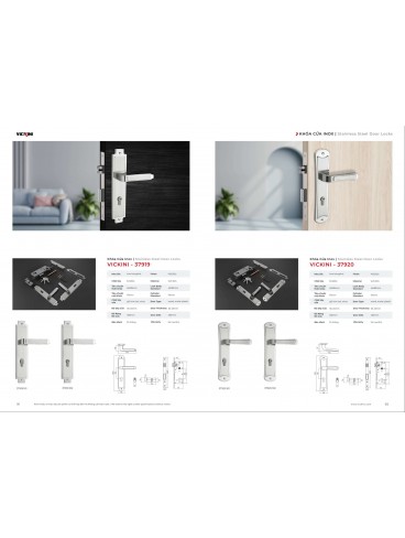 CATALOGUE KHÓA VICKINI 2023 - 2024