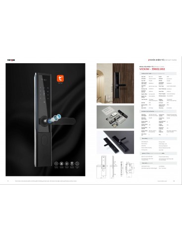 CATALOGUE KHÓA VICKINI 2023 - 2024