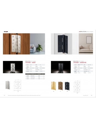 CATALOGUE KHÓA VICKINI 2023 - 2024