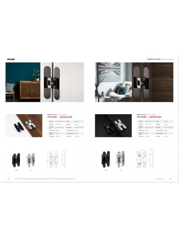 CATALOGUE KHÓA VICKINI 2023 - 2024