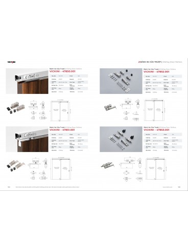 CATALOGUE KHÓA VICKINI 2023 - 2024