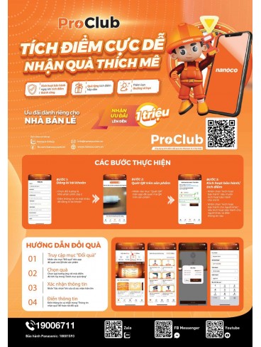 CATALOGUE THIẾT BỊ ĐIỆN PANASONIC VÀ NANOCO THÁNG 07 - 2025