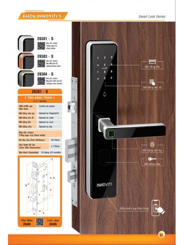 CATALOGUE KHÓA VIỆT TIỆP 2023