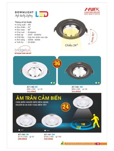 CATALOGUE HUFA LED 2024