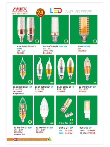 CATALOGUE HUFA LED 2024
