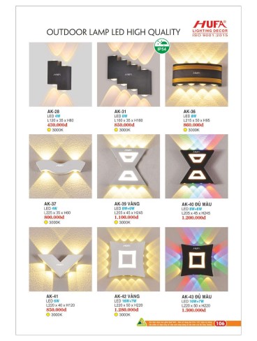 CATALOGUE HUFA LED 2024