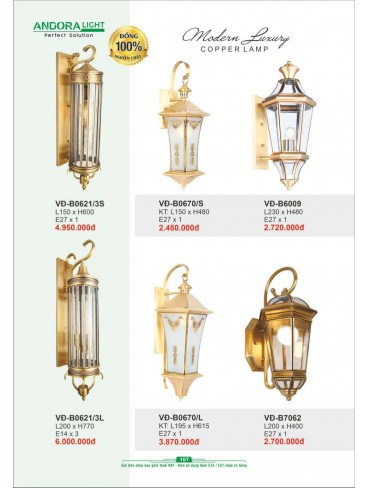 CATALOGUE ANDORA LIGHT 2024