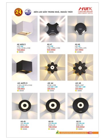 CATALOGUE HUFA LED 2024