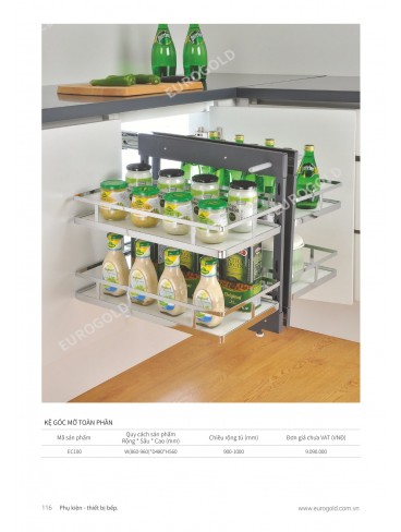 CATALOGUE PHỤ KIỆN BẾP EUROGOLD 2024