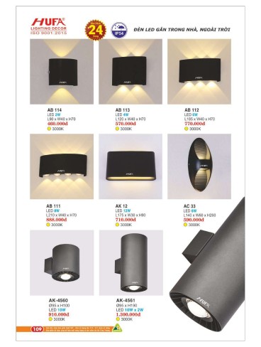 CATALOGUE HUFA LED 2024