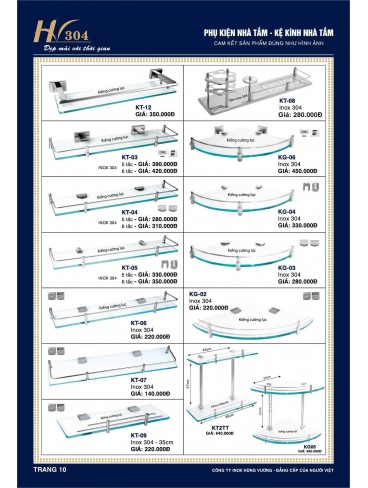 CATALOGUE INOX HÙNG VƯƠNG 2024 - 2024