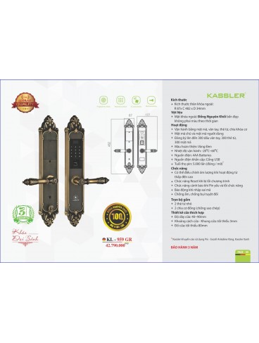 KHOÁ ĐIỆN TỬ KASSLER 2025-2026