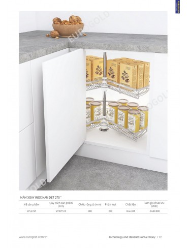 CATALOGUE PHỤ KIỆN BẾP EUROGOLD 2024