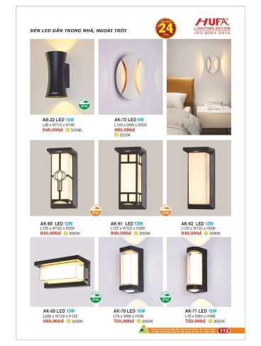 CATALOGUE HUFA LED 2024
