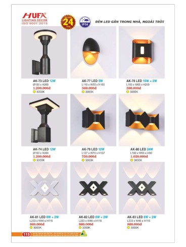 CATALOGUE HUFA LED 2024