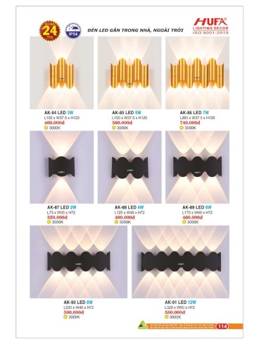 CATALOGUE HUFA LED 2024