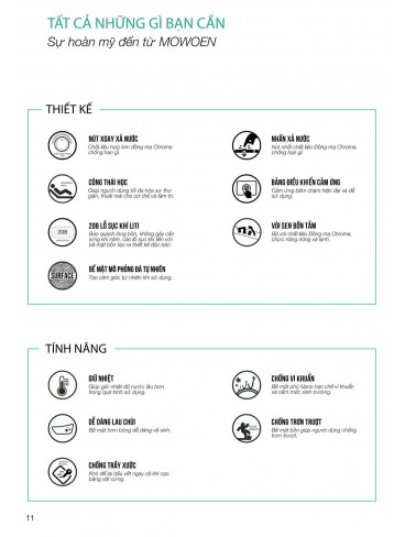 CATALOGUE BỒN TẮM MOWOEN 2023