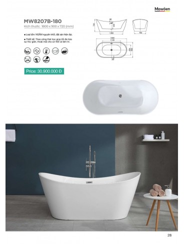 CATALOGUE BỒN TẮM MOWOEN 2023