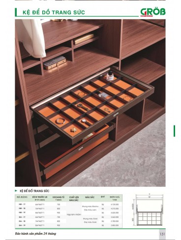 CATALOGUE BẾP & PHỤ KIỆN TỦ BẾP CROB 