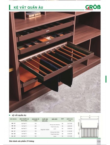 CATALOGUE BẾP & PHỤ KIỆN TỦ BẾP CROB 