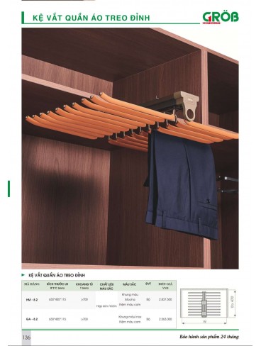 CATALOGUE BẾP & PHỤ KIỆN TỦ BẾP CROB 