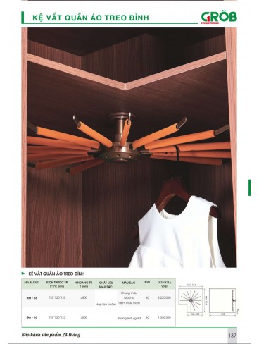 CATALOGUE BẾP & PHỤ KIỆN TỦ BẾP CROB 